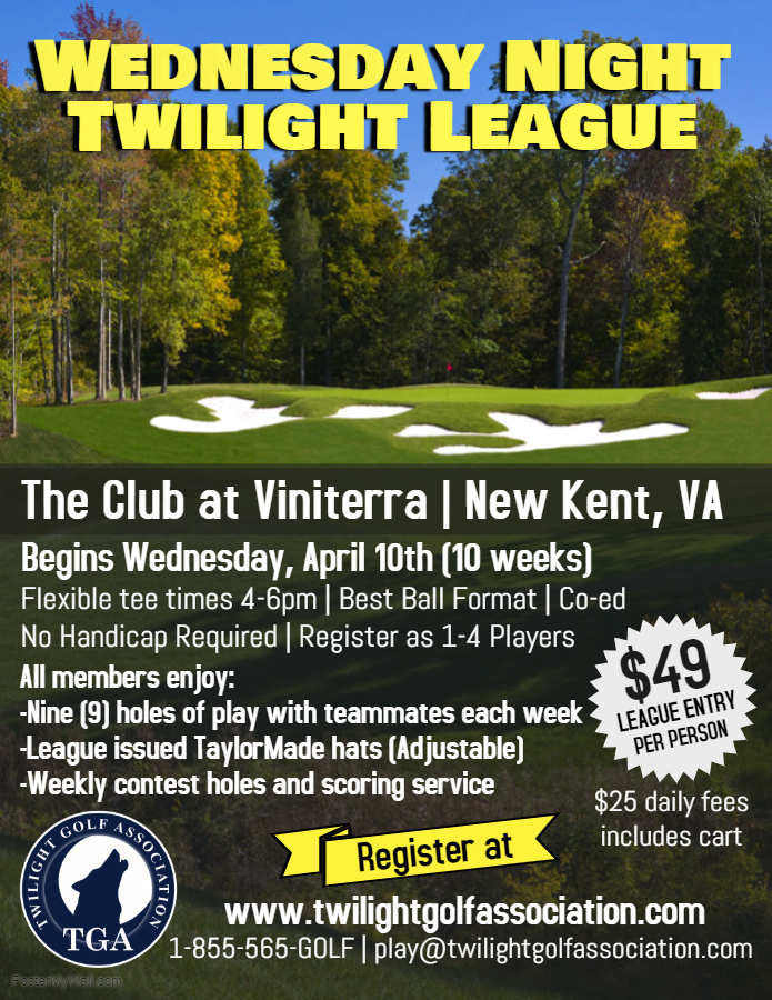 The Club at Viniterra - Wednesday Night Twilight League - Spring 2019