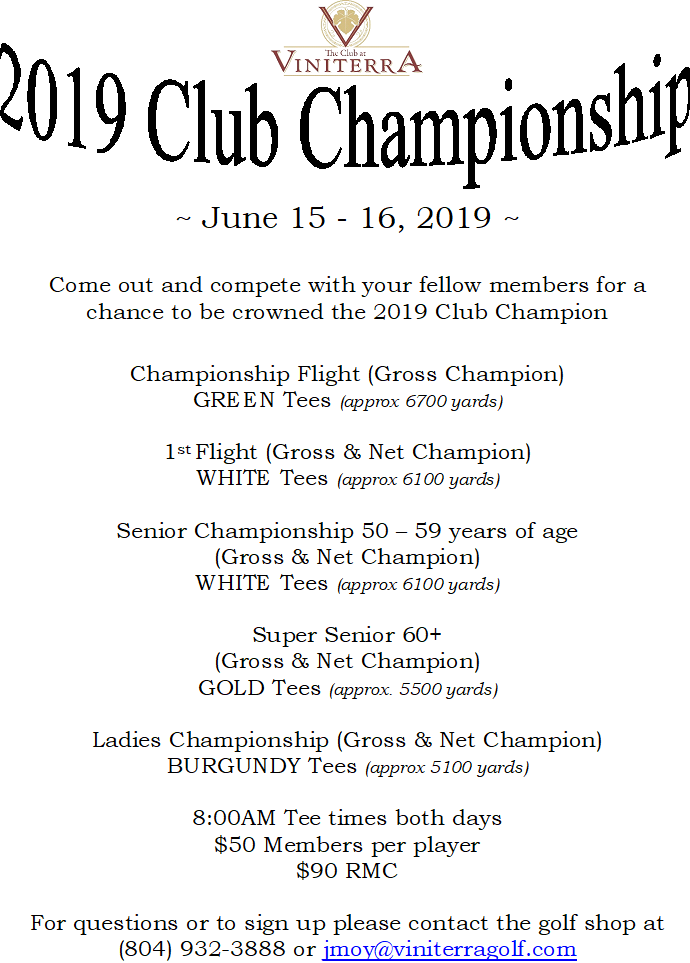 club championship