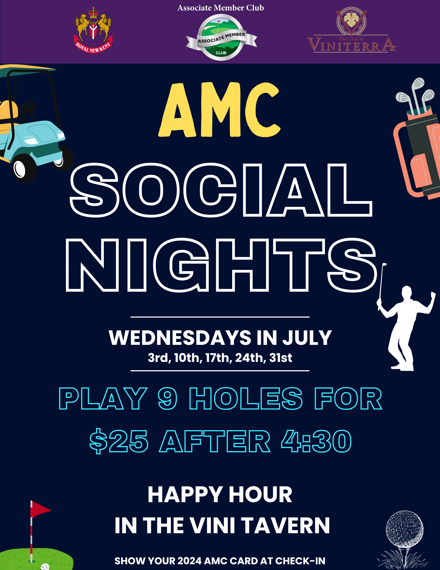 Past events and AMC specials